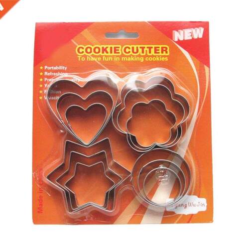 12 PCS Biscuit Cutters Biscuit Molds Baking Gadget Perfect G