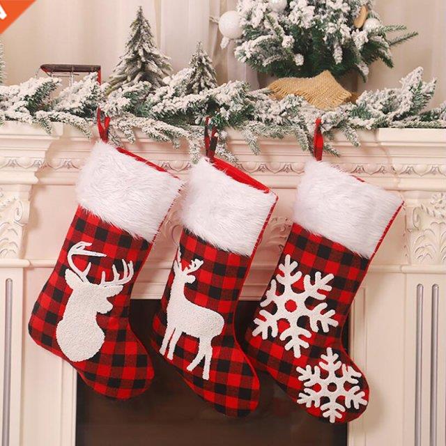 Noel Christmas Decorations for Home Sock Christmas Tree Deco