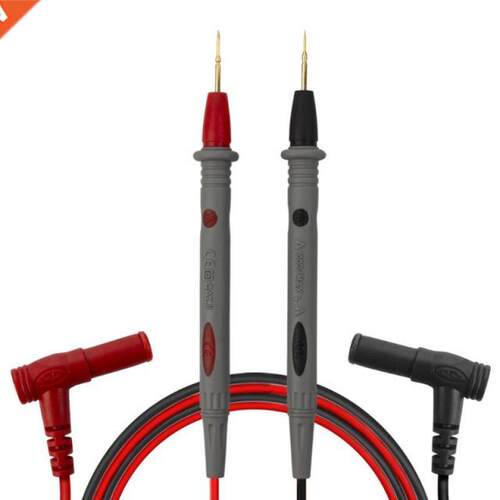 20A Gold Plated Multimeter Test Lead Probe PVC Wire Pen Cabl