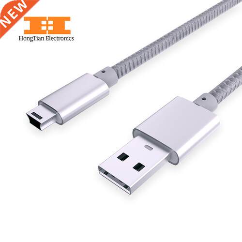 USB 2.0 Type A Male to Mini 5P Male Mini 5P USB Cable M/M