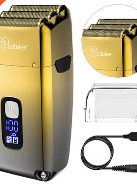 Upgraded Three-net Cutter Head Electric Whitener Washable Ra