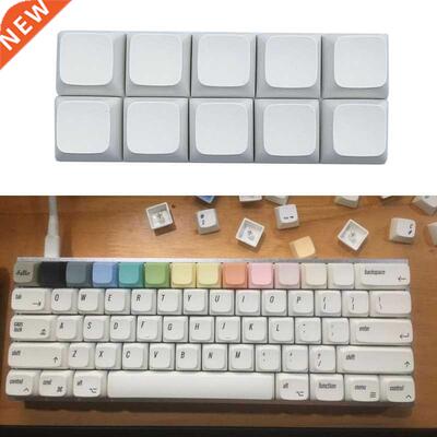 10 Keys PBT Keycap XDA Profile 1U Not Engraving Blank Key Co