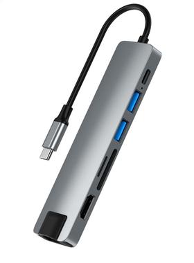 7 in 1 Type-C Adapter Computer Adapter USB Extend Hard Disk
