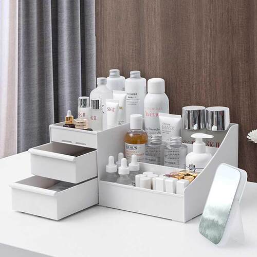 Cosmetic Storage Box Drawer Makeup Orzer Portable S/L Li