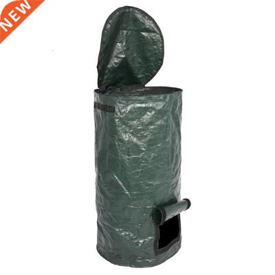 Organic Waste Kitchen Fruit Compost Bag PE Cloth Planter Veg