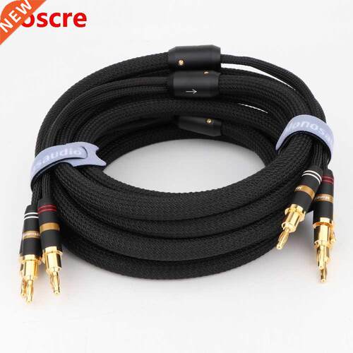 Monosaudio S801 hifi audio OFC Audiophile Speaker Cable, Bi-