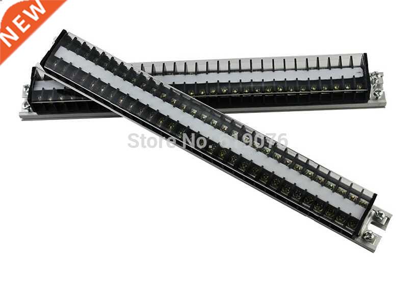 10Pcs TD-1530 660V 15A Aluminum DIN Rail Base 30 Position Sc