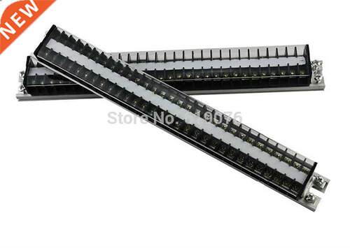 10Pcs TD-1530 660V 15A Aluminum DIN Rail Base 30 Position Sc