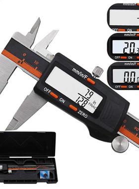 150mm Stainless Steel LCD Display Digital Caliper 6 Inch Fra