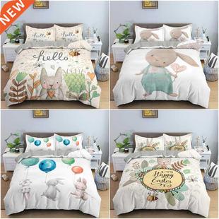 Cartoon Rit Bun Bedding Set King For Kids Girl Children