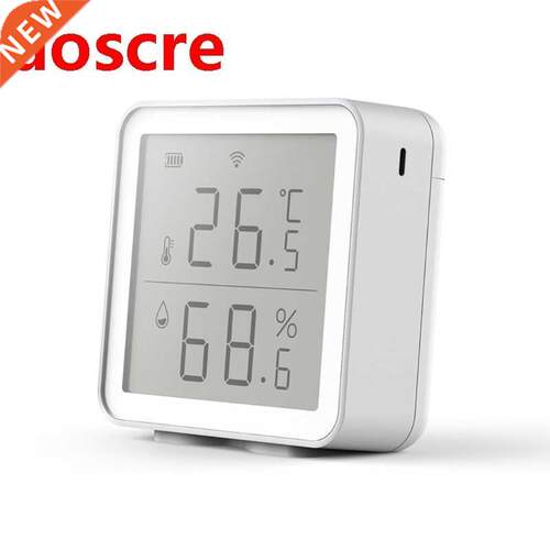 WIFI Temperature And Humidity Sensor With LCD Screen Display