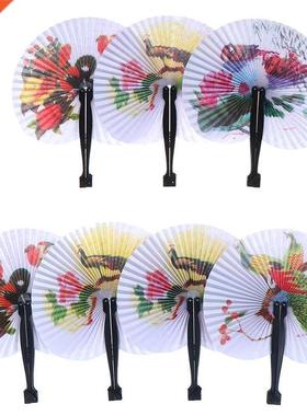 Decoratve Fan Chc Female Handheld Fan Chnese Pocket Fold