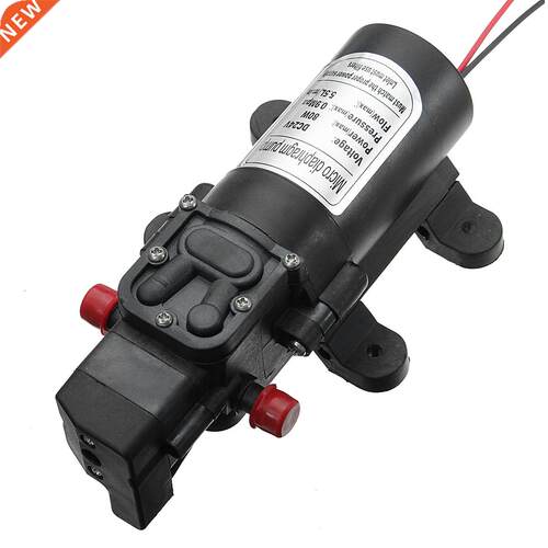 10PSI DC 24V 6Lpm 80W Micro Diaphragm Pressure Water Pump S