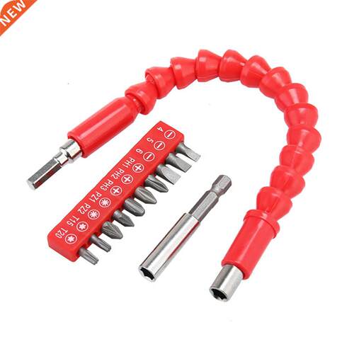 Flexible Drill Bit Extension 275mm Bendable Soft Shaft with
