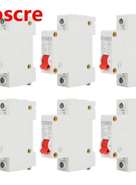 12Pcs 1P MCB Circuit Breaker Intelligent Miniature Household