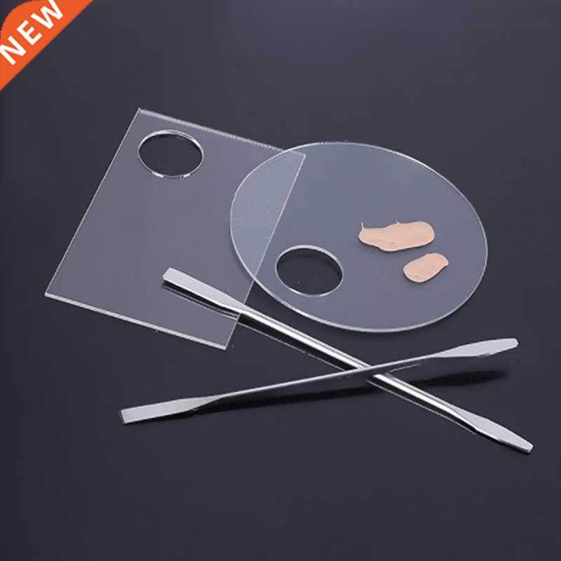 Acrylc Clear Makeup Palette Clear Nal Stampng Plates Pol
