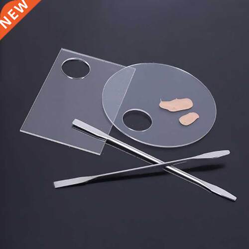 Acrylc Clear Makeup Palette Clear Nal Stampng Plates Pol