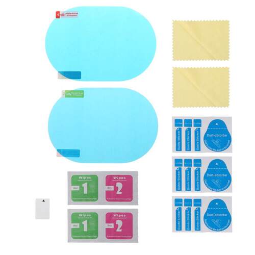 One Pair Car Anti Water Mist Films Anti-fog Coating Rainproo