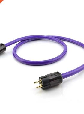 Audiophile Power Cord with P-079E/C-079 plated gold EU power