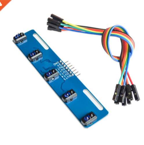 5 channel Infrared Reflective Sensor TCRT5000 KIT 5 way/road