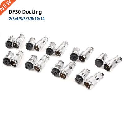 1Set DF25 GX25 Aviation Wire Connectors Butt TYPE Female Mal