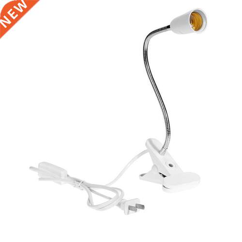 360 Degrees Lamp Holder Clip E27 Base with On Switch LED Lig