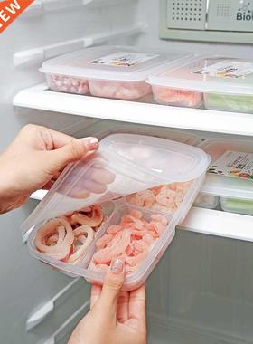 Refrigerator Storage Box Frozen Meat Compartment Box Food Su