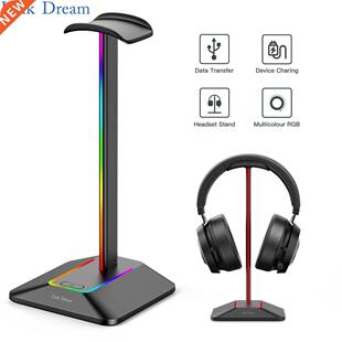 Link Dream RGB Lights Headphone Stand with Type-c USB Ports