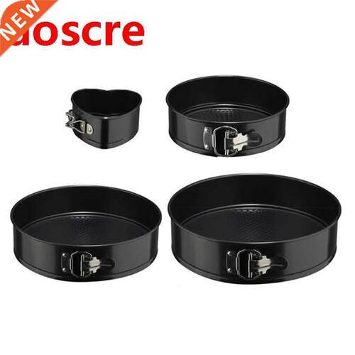 Metal Cake Baking Pan Removable Bottom Springform Cheesecake