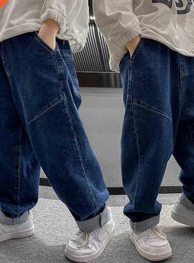New Arrivals Children's Jeans Spring Autumn Mid Waist Pa