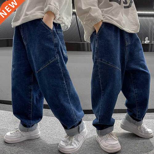 New Arrivals Children's Jeans Spring Autumn Mid Waist Pa