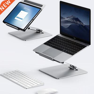 Laptop Stand Riser Height Adjustable Aluminum Foldable Table