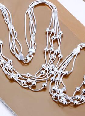 Wholesale fashion jewelry set .N925 jewelry five-line light