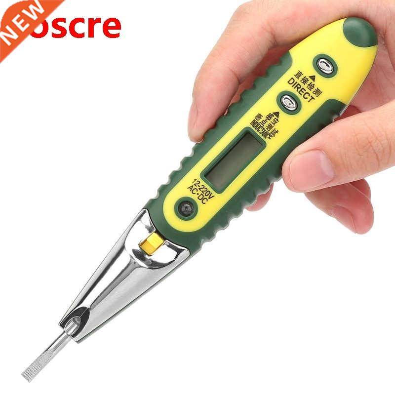 /set 12-220V LCD Electric Test Pen Voltage Digital Detector