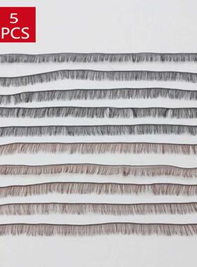 5Pcs 20cm Kids DIY Doll False Eyelashes Black Brown Tawny Ey