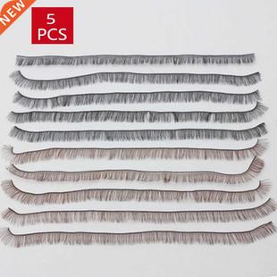 5Pcs 20cm Kids DIY Doll False Eyelashes Black Brown Tawny Ey