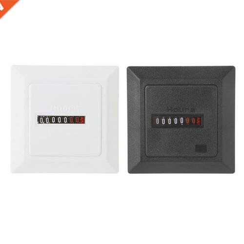 HM-1 Timer Square Counter Digital 0-99999.9 Hour Meter Hourm