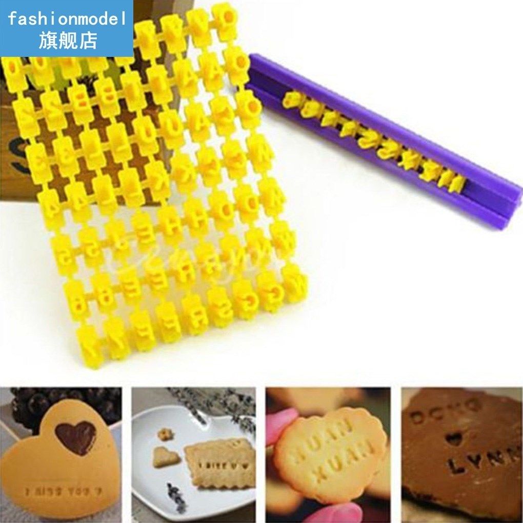 High Quality Alphabet Letter Cookies Cutter Words Baking Mol