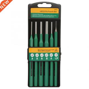6pcs Chrome Vanadium Steel Pin Chisel Set for Building Decor