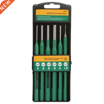 6pcs Chrome Vanadium Steel Pin Chisel Set for Building Decor