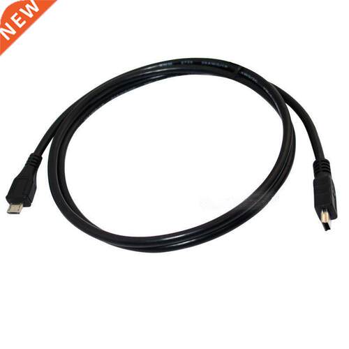 1M USB 2.0 Mini B 5 Pin male plug to Micro 5pin male Adapter