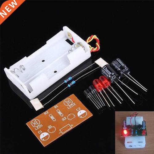 Electronic Kit Flash Elektronik Devreler Multivibrator L