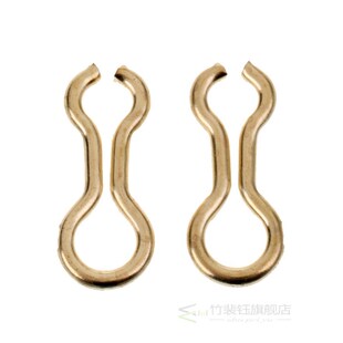 100pcs Sinker Eyes Eyelets Fishing Loops Swivels Wire Eye  M