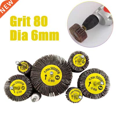 Dia 80# 10Pcs 6mm Dremel Accessories Rotary Tool Grinding Bu