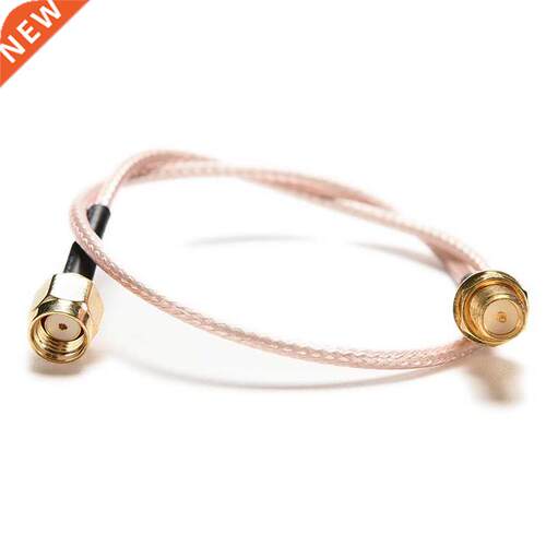 1pc cable RP.SMA male jack to female plug bulkhead crimp RG3