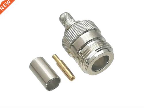 1Pcs Connector N Female Jack Crimp RG8X RG-8X LMR240 Cable R