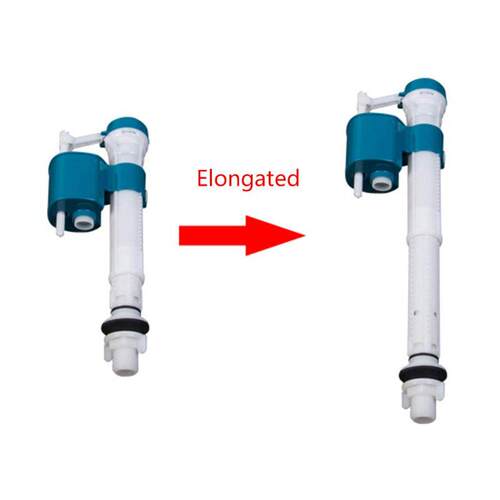 Bottom Entry Shank Inlet Valve Adjustable Flush Push Button