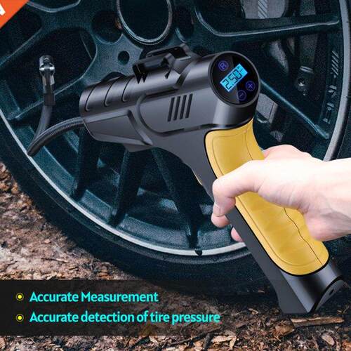 100W Electric Tire Inflator Cordlessly Portable Car Air Comp