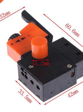 1pc AC 220V/4A FA2/61BEK Adjustable Speed Switch Plastic Met