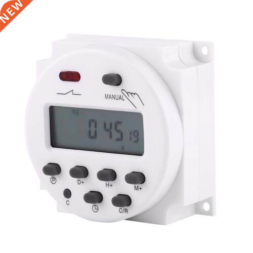 CN101A Timer Switch LCD Weekly Microcomputer Time Switch 17o